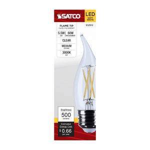 Satco - S12512 - Light Bulb - Clear