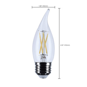 Satco - S12512 - Light Bulb - Clear