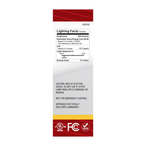 Satco - S12512 - Light Bulb - Clear