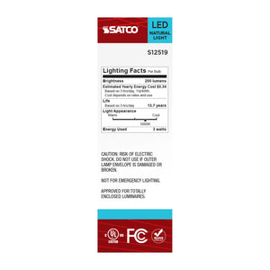 Satco - S12519 - Light Bulb - Clear