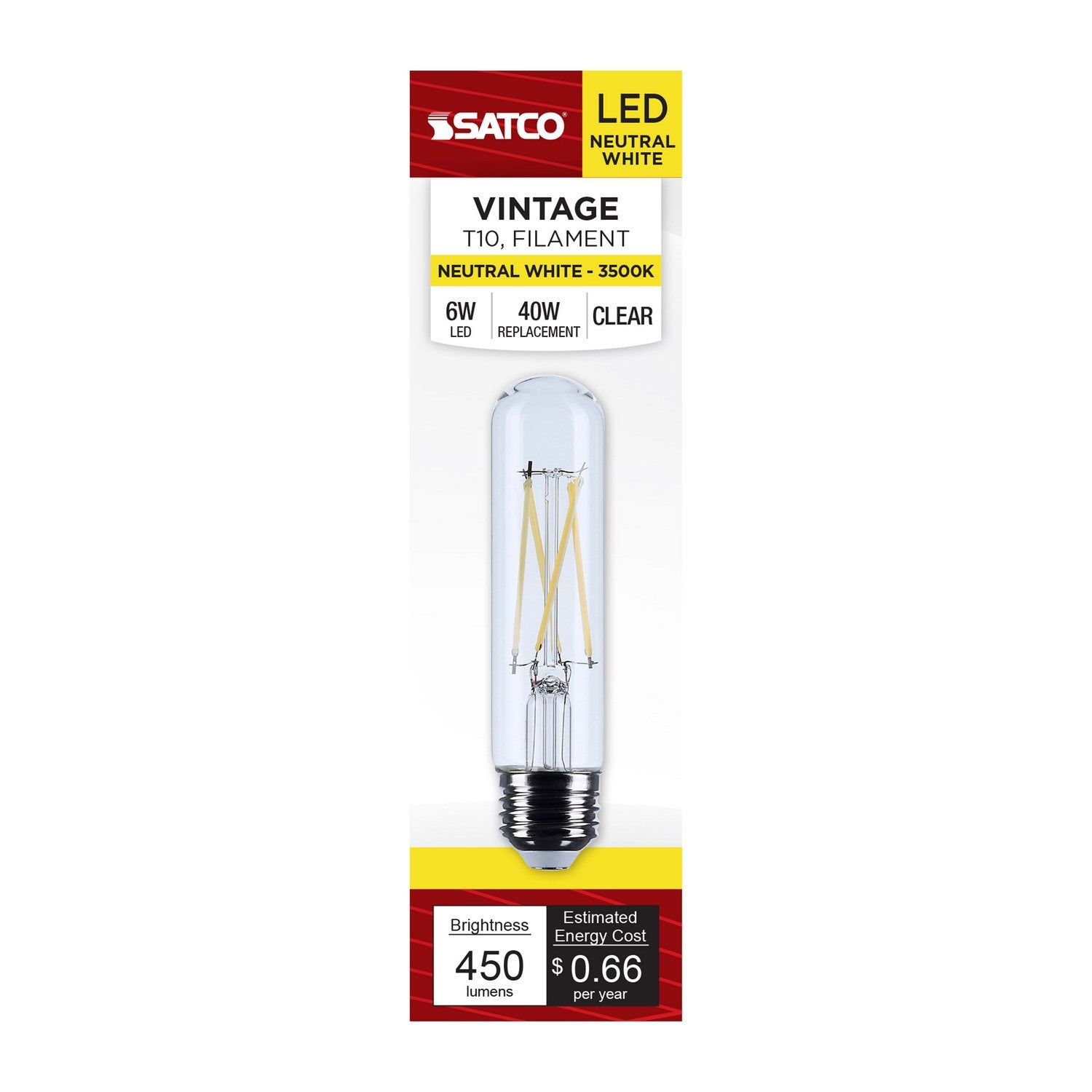 Satco - S12524 - Light Bulb - Clear