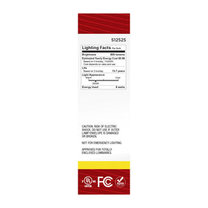 Satco - S12525 - Light Bulb - Clear