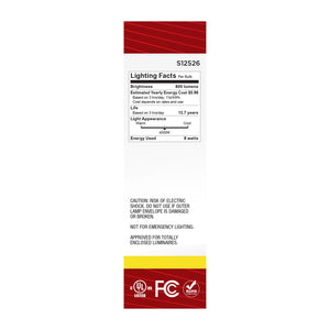 Satco - S12526 - Light Bulb - Clear