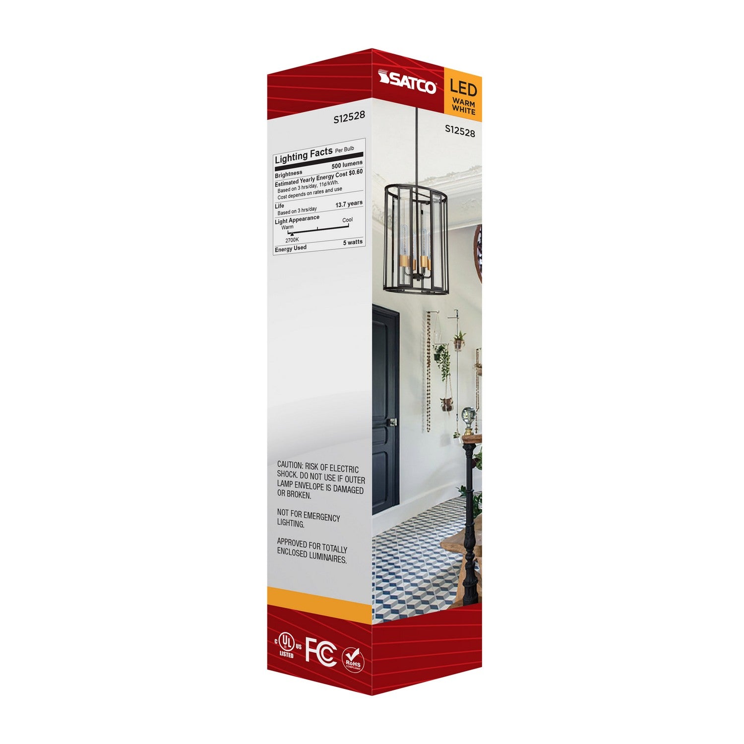 Satco - S12528 - Light Bulb - Clear