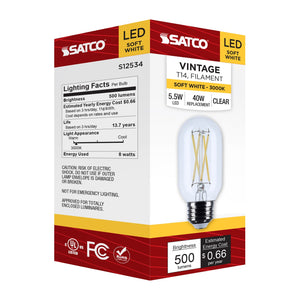 Satco - S12534 - Light Bulb - Clear