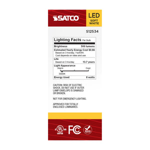 Satco - S12534 - Light Bulb - Clear