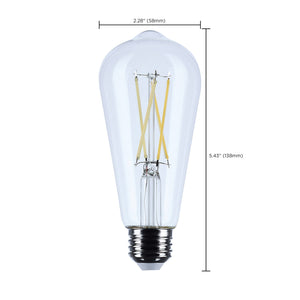 Satco - S12536 - Light Bulb - Clear