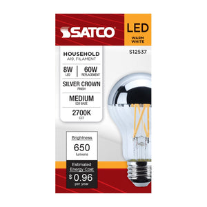 Satco - S12537 - Light Bulb - Silver