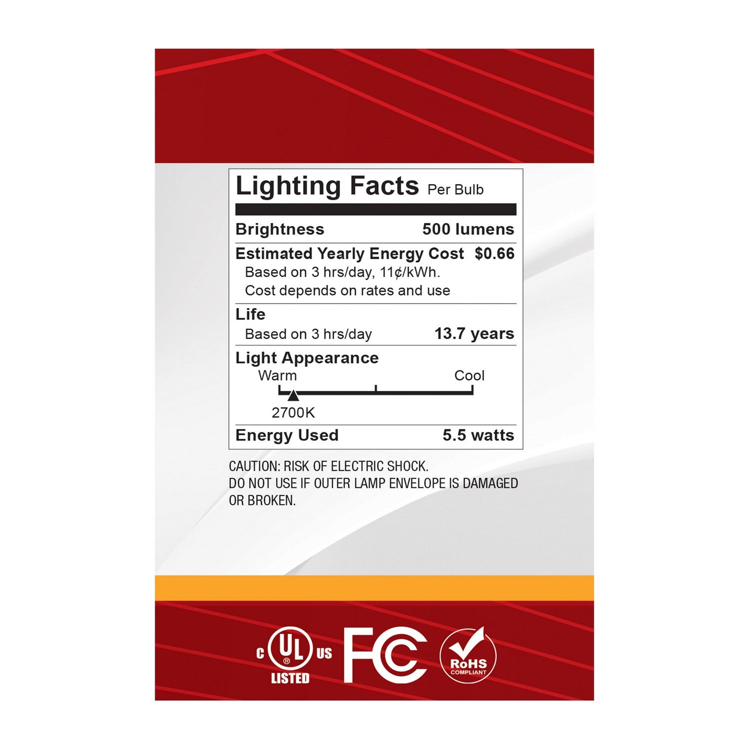 Satco - S12541 - Light Bulb - Silver