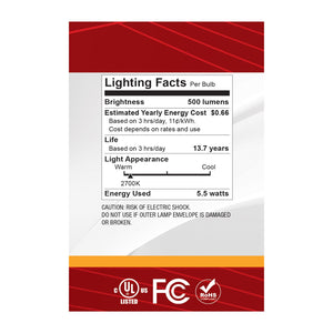 Satco - S12541 - Light Bulb - Silver