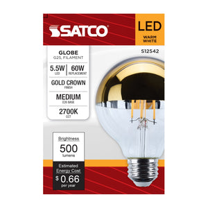 Satco - S12542 - Light Bulb - Gold