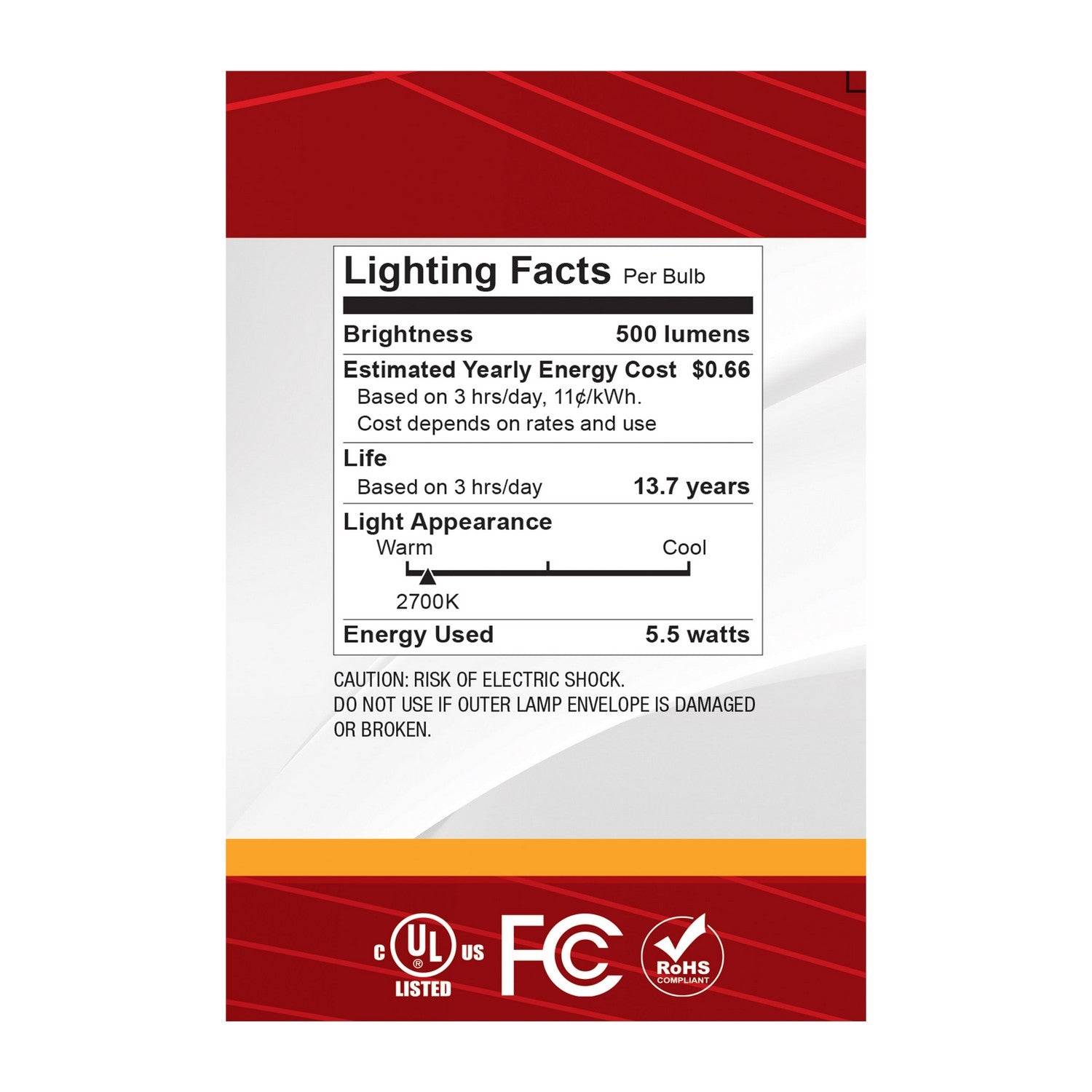 Satco - S12542 - Light Bulb - Gold