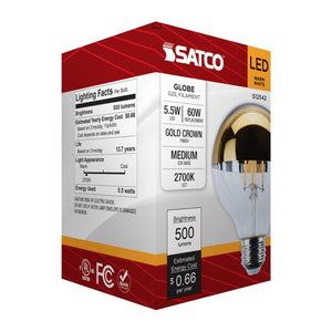 Satco - S12542 - Light Bulb - Gold