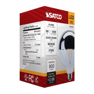 Satco - S12545 - Light Bulb - Silver