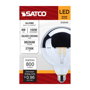 Satco - S12545 - Light Bulb - Silver