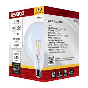 Satco - S12484 - Light Bulb - Clear