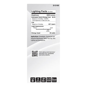 Satco - S13190 - Light Bulb - White