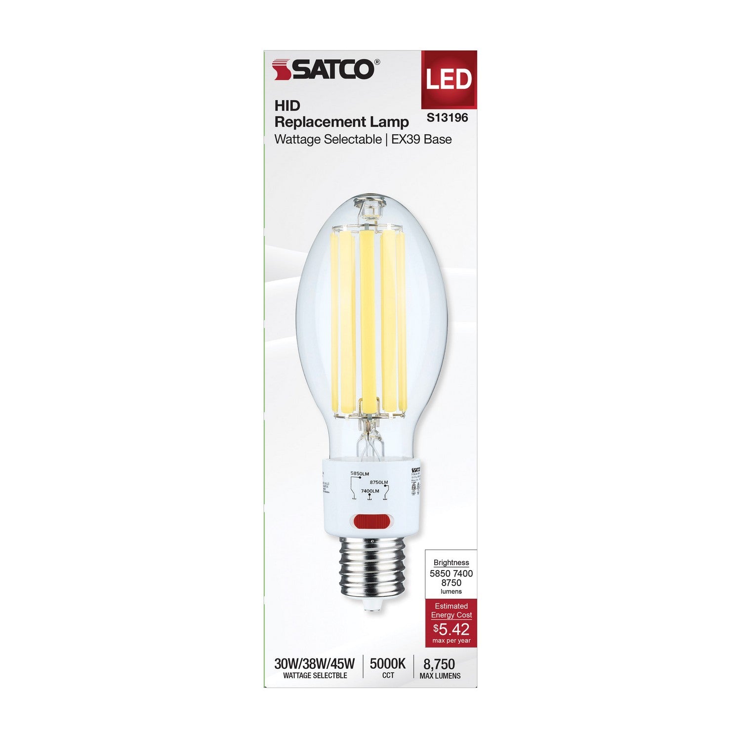 Satco - S13196 - Light Bulb - Clear