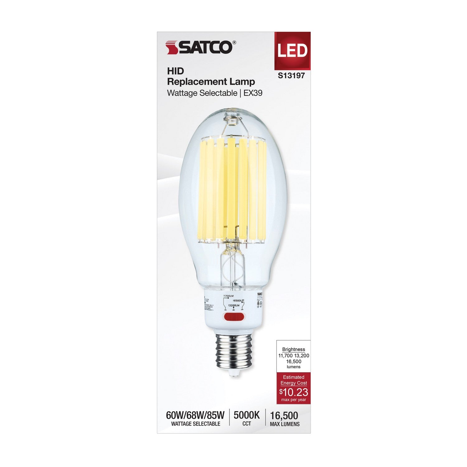 Satco - S13197 - Light Bulb - Clear