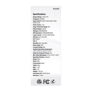 Satco - S13197 - Light Bulb - Clear