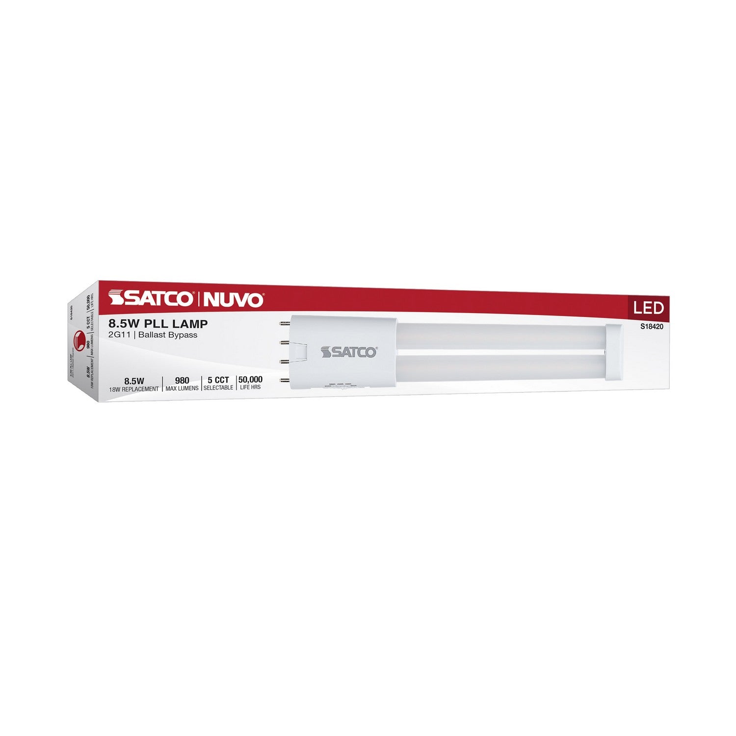 Satco - S18420 - Light Bulb - Frost