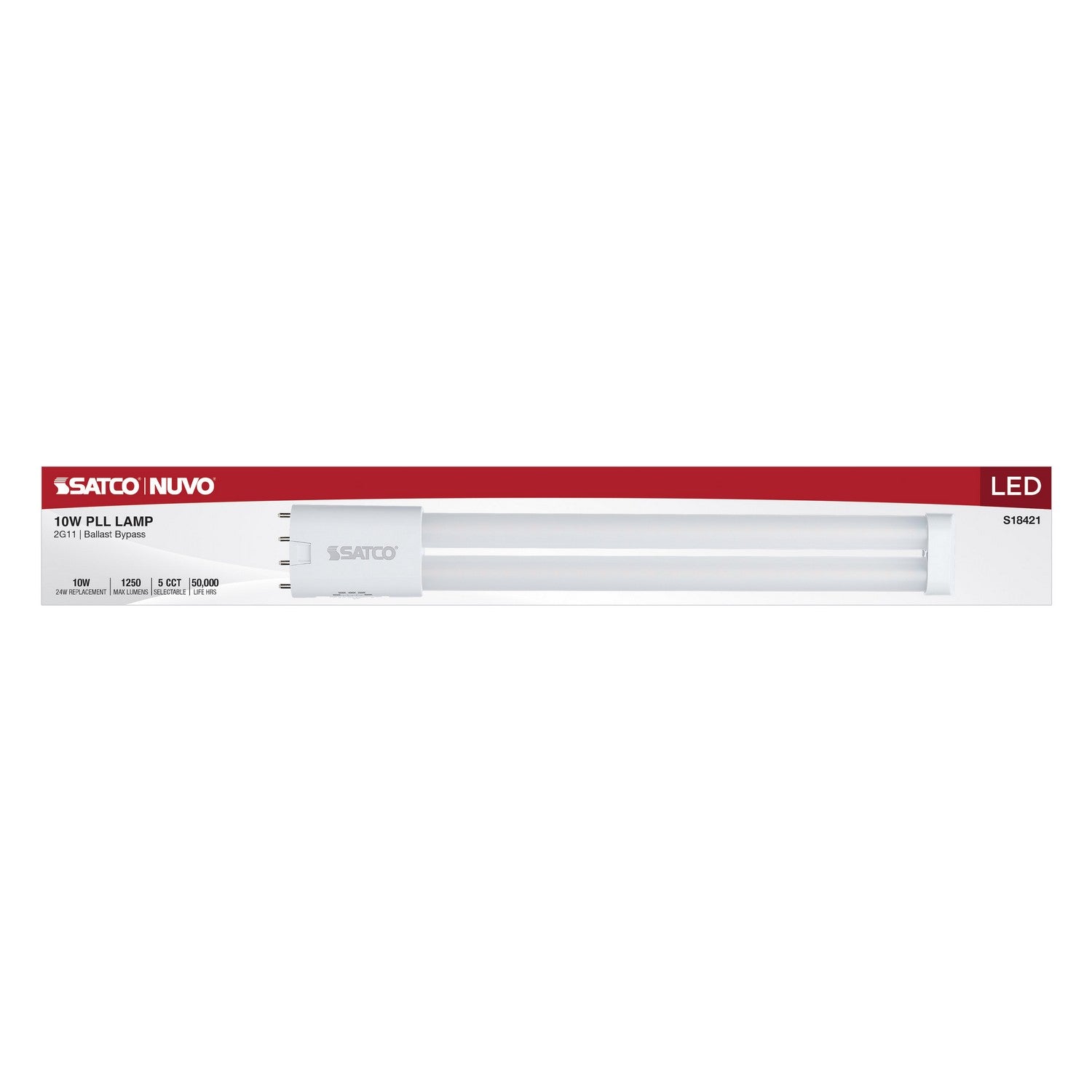 Satco - S18421 - Light Bulb - Frost