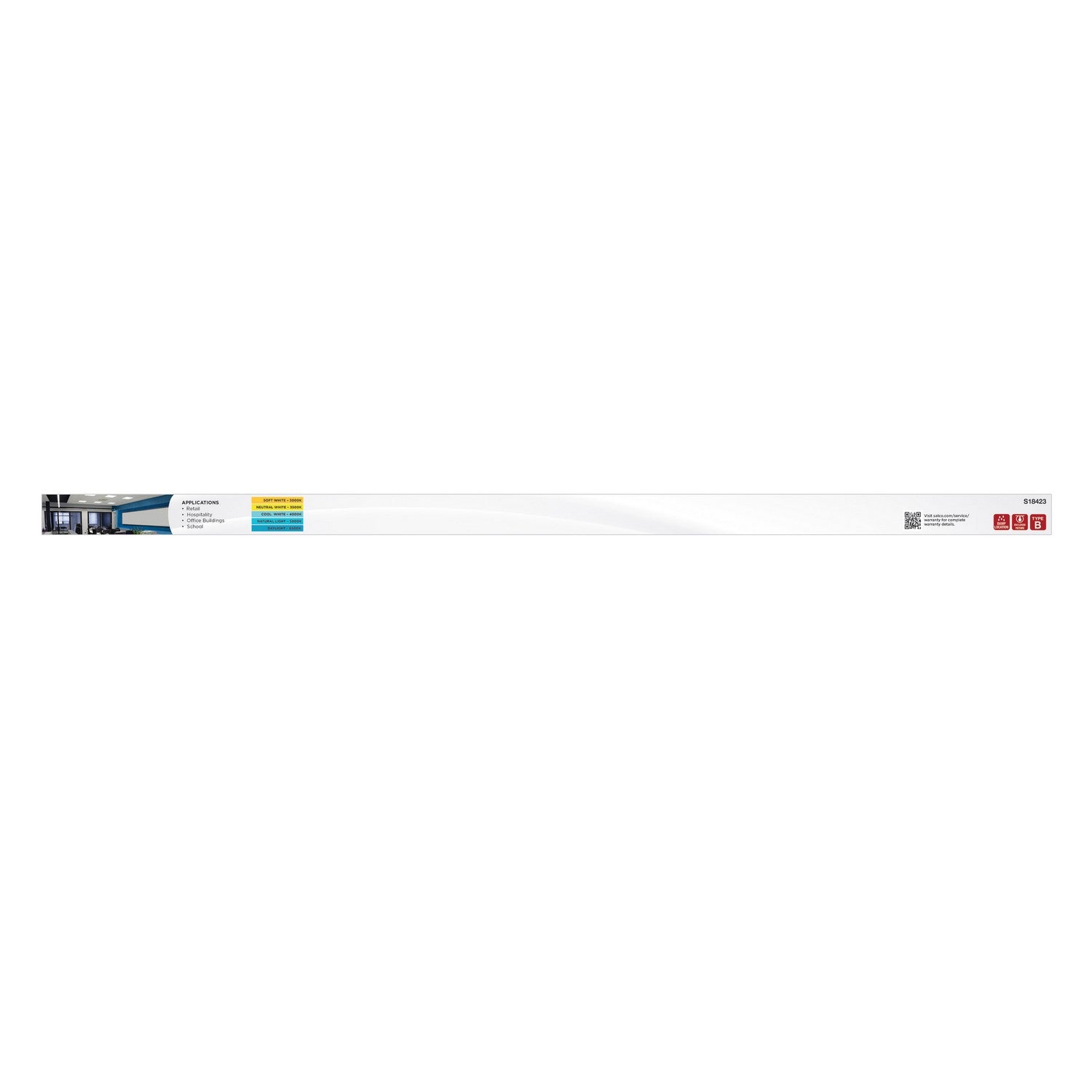 Satco - S18423 - Light Bulb - Frost