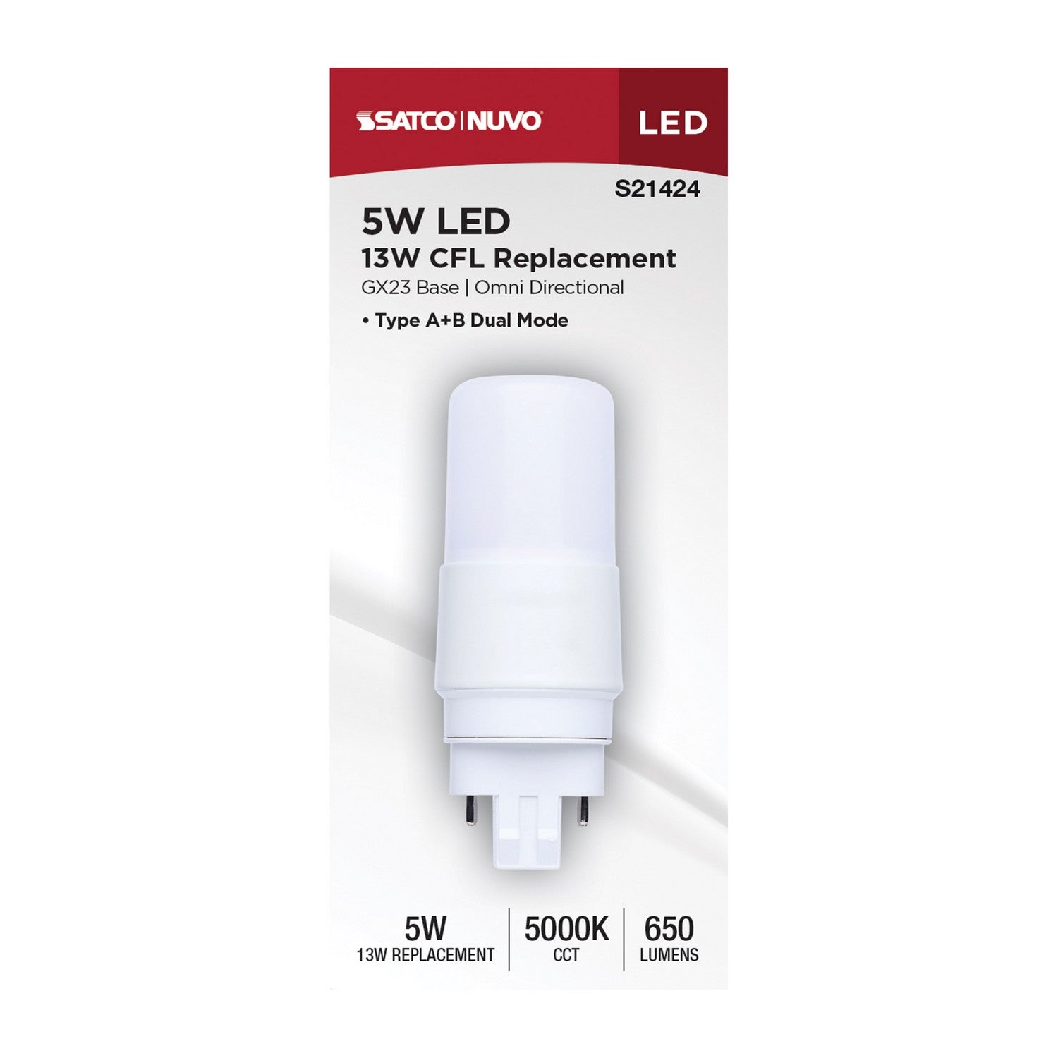 Satco - S21424 - Light Bulb - Frost