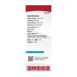 Satco - S21429 - Light Bulb - Frost