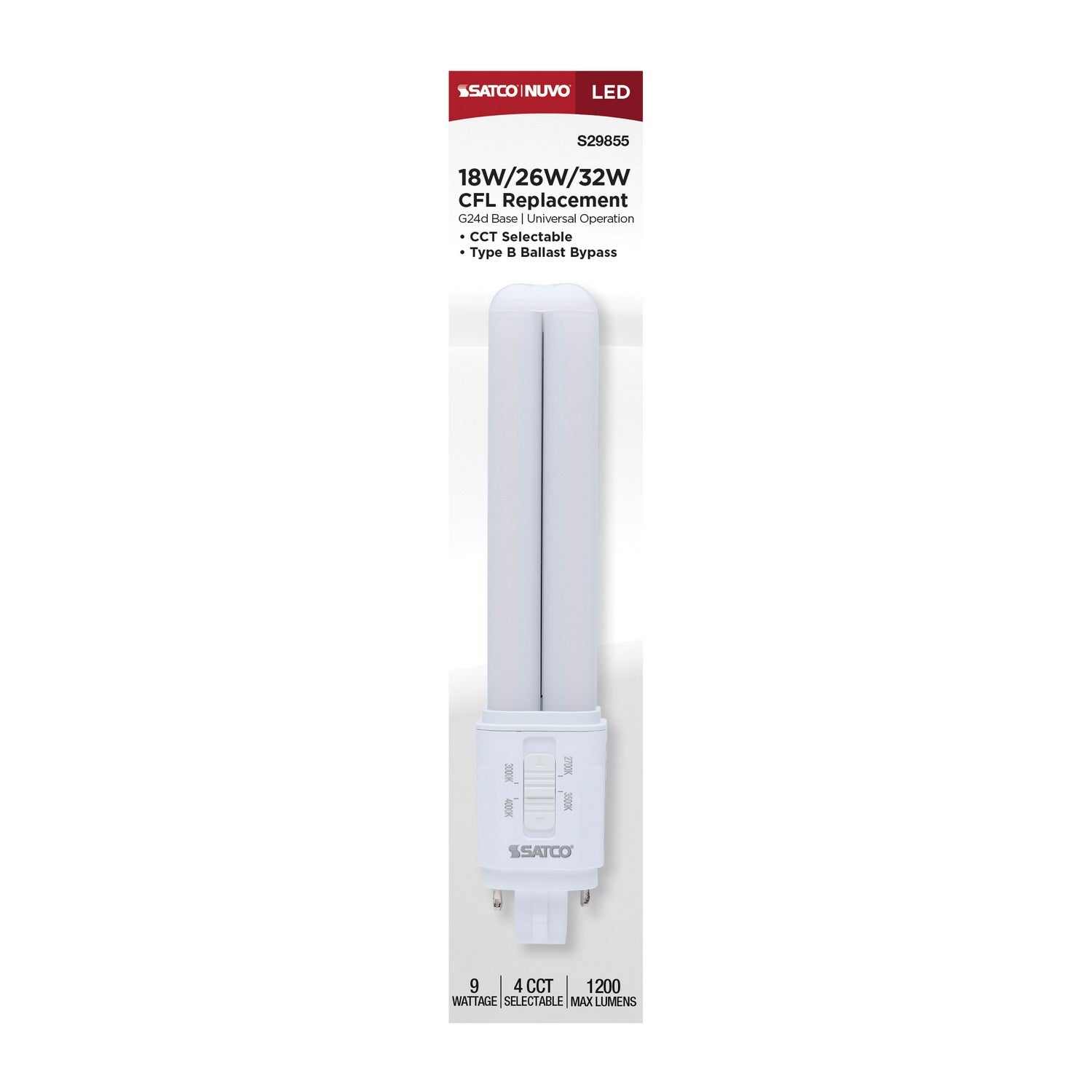 Satco - S29855 - Light Bulb - Frost