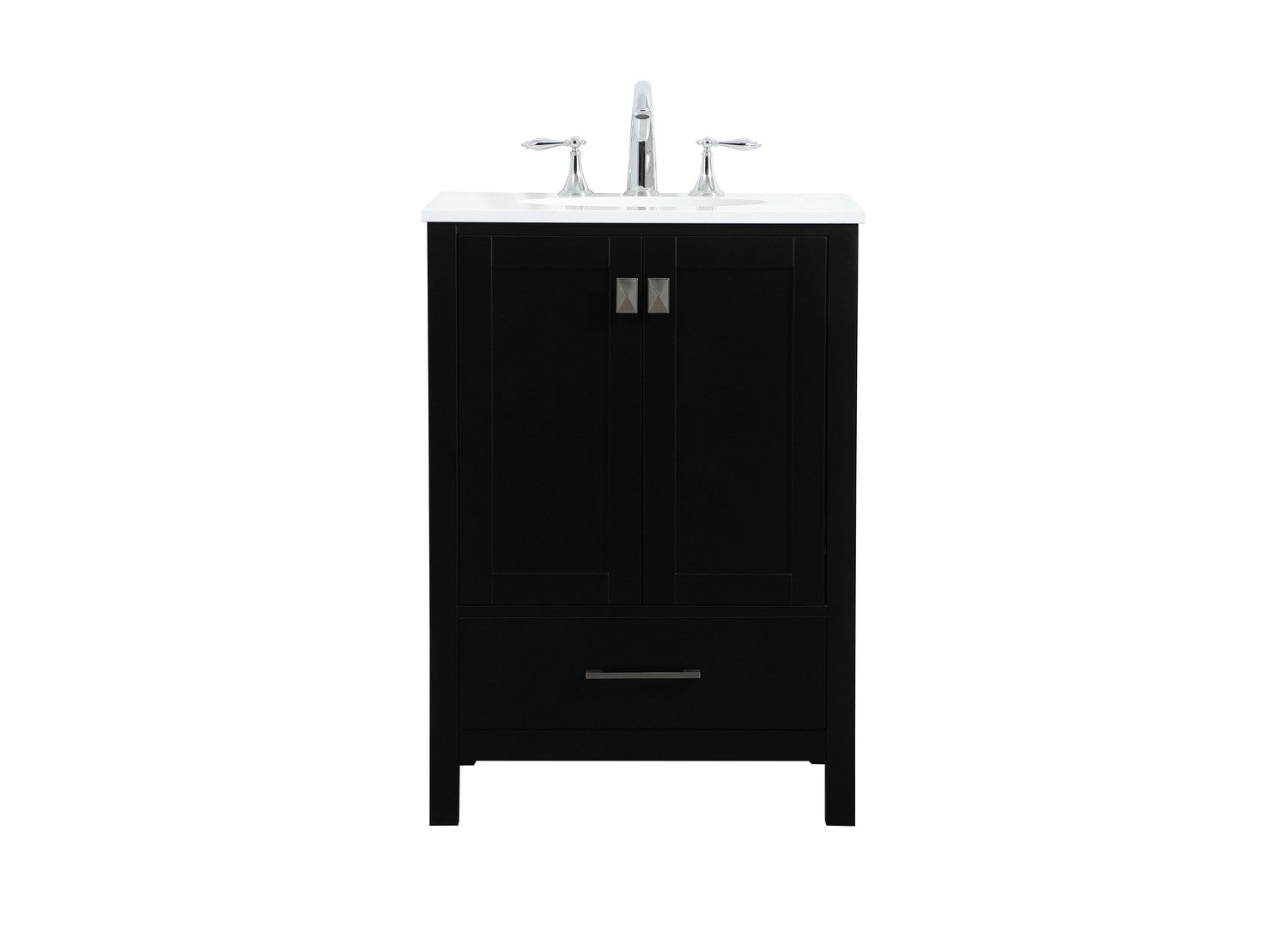 Elegant Lighting - VF18824BK - Vanity Sink Set - Irene - black