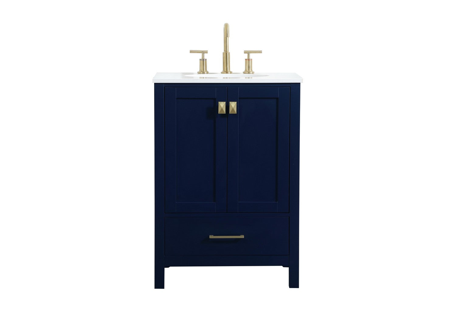 Elegant Lighting - VF18824BL - Vanity Sink Set - Irene - blue