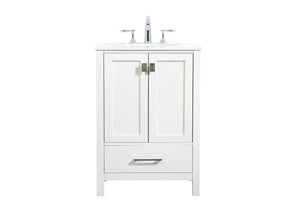 Elegant Lighting - VF18824WH - Vanity Sink Set - Irene - white