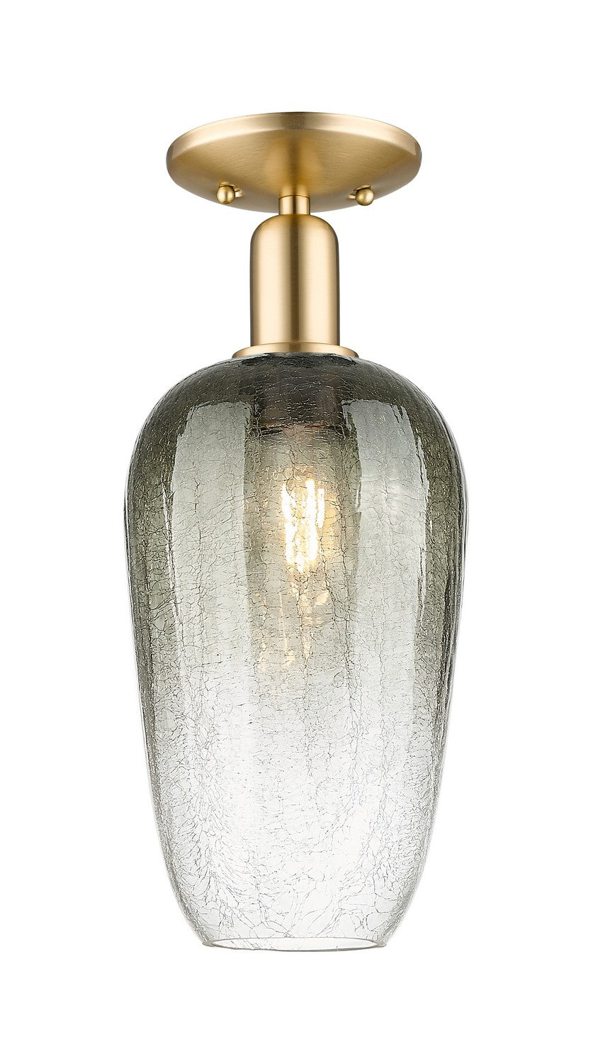 Innovations - 716-1C-CB-G484-7SL - One Light Semi-Flush Mount - Arcadia - Champagne Bronze