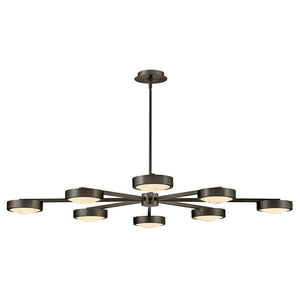 Fredrick Ramond - FR31014BX - LED Semi Flush Mount - Cava - Black Oxide