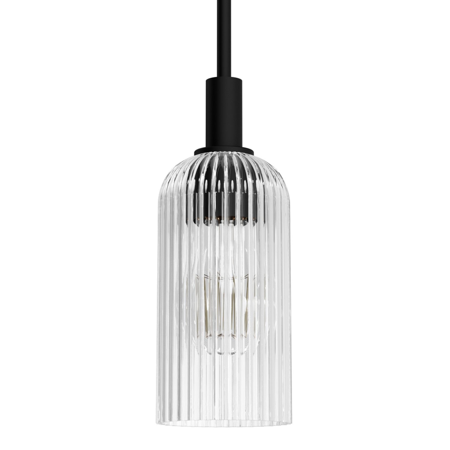 Hunter - 13235 - One Light Pendant - Beverly Glen - Matte Black