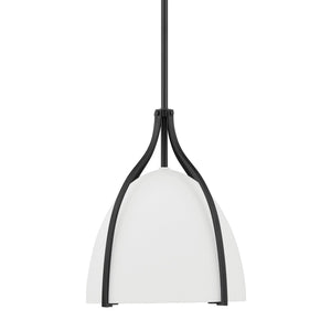 Hunter - 48119 - One Light Pendant - Arcelia - Matte Black