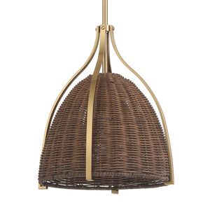 Hunter - 48120 - One Light Pendant - Arcelia - Alturas Gold