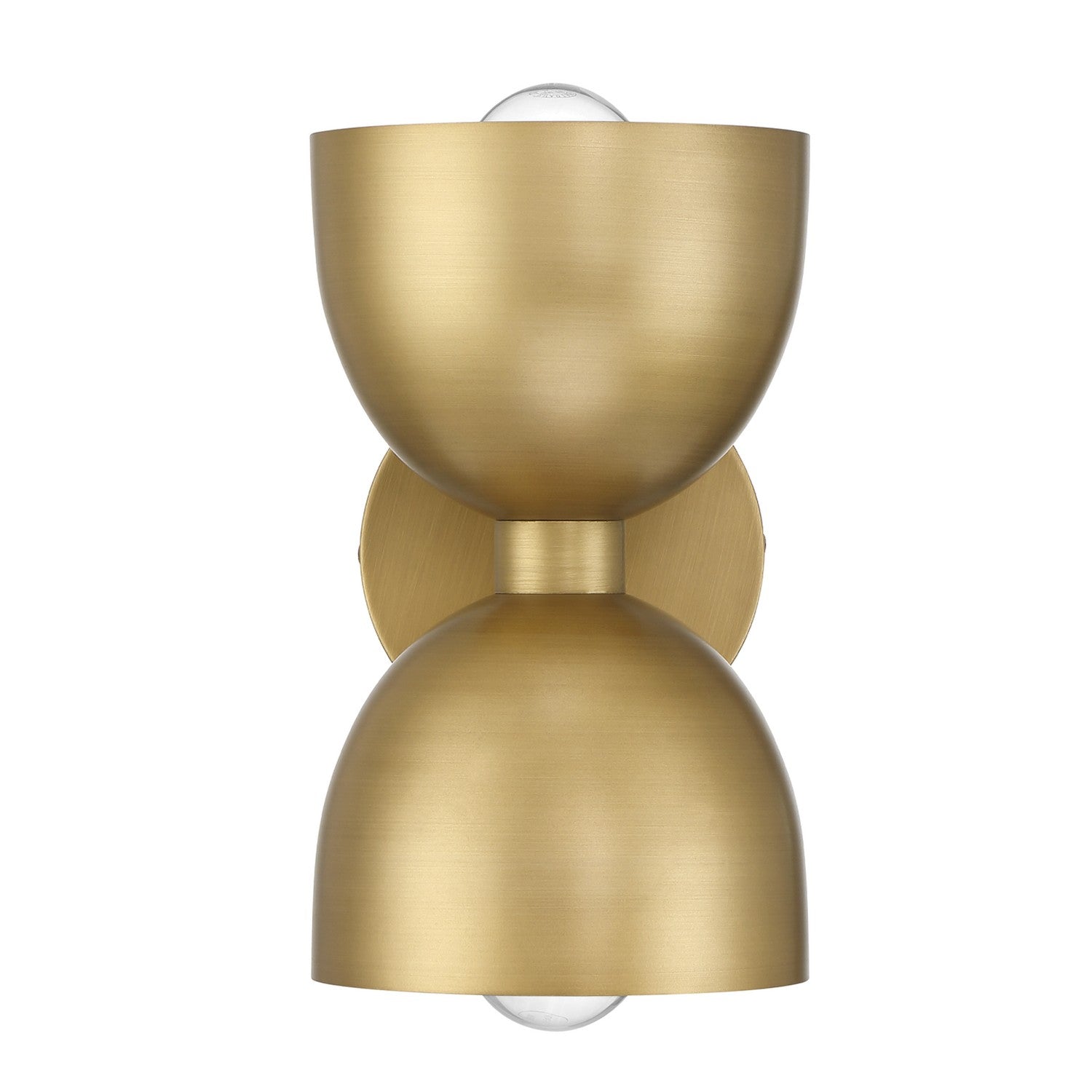 Hunter - 48131 - Two Light Wall Sconce - Erling - Luxe Gold