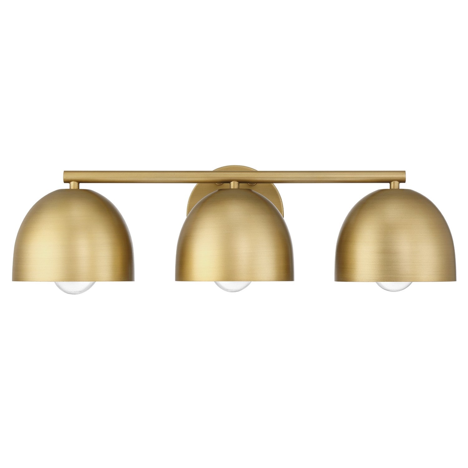Hunter - 48137 - Three Light Bathroom Vanity - Erling - Luxe Gold