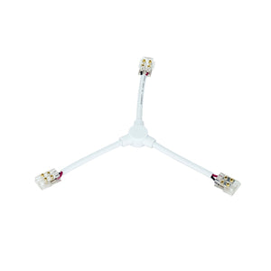 W.A.C. Lighting - T24-DU-Y-WT - Y Connector - Invisiled Duet - WHITE