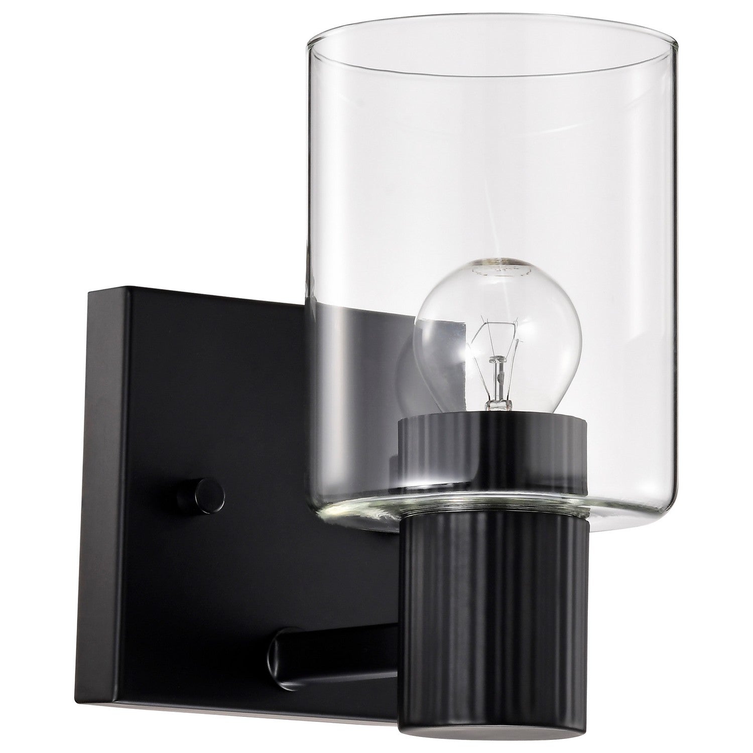 Nuvo Lighting - 60-8061 - One Light Vanity - Clarksville - Matte Black