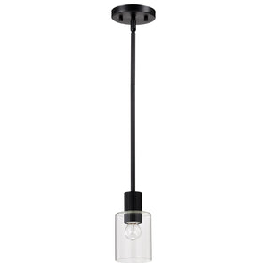 Nuvo Lighting - 60-8064 - Mini Pendant - Clarksville - Matte Black