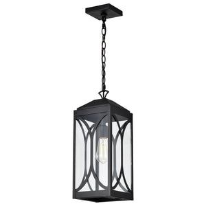 Nuvo Lighting - 60-8125 - One Light Hanging Lantern - Oaklyn - Matte Black