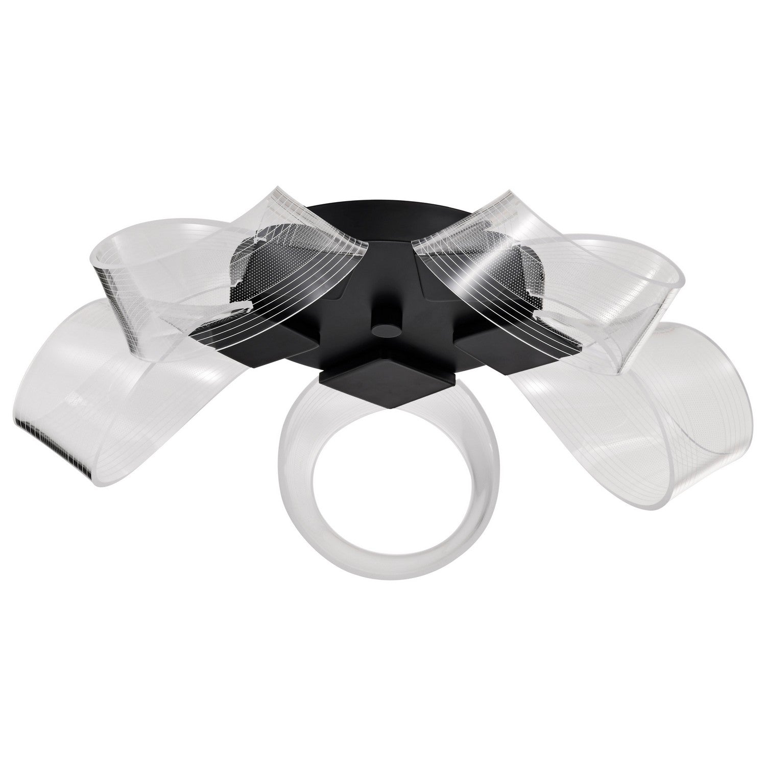 Nuvo Lighting - 62-2035 - LED Flush Mount - Barnett - Matte Black