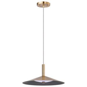 Nuvo Lighting - 62-2092 - LED Pendant - Corrine - Burnished Brass
