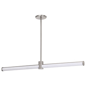 Nuvo Lighting - 62-2272 - LED Island Pendant - Bowman - Brushed Nickel