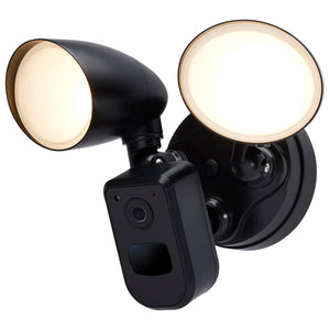 Nuvo Lighting - 65-931 - LED Outdoor Security Light with Camera - Black