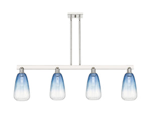 Innovations - 716-4I-PN-G480-6SB - Four Light Island Pendant - Arcadia - Polished Nickel