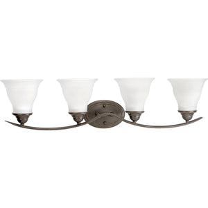 Progress Lighting - P3193-20 - Four Light Bath Bracket - Trinity - Antique Bronze